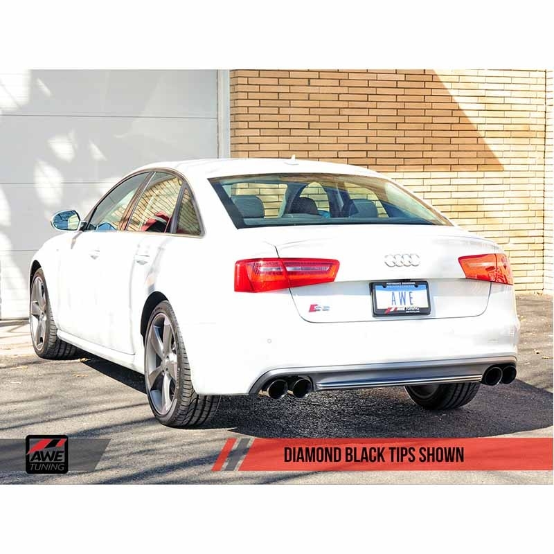 AWE Tuning | Touring Cat-Back Exhaust - S6 4.0T 2012-2018 AWE Tuning Cat-Back Exhausts