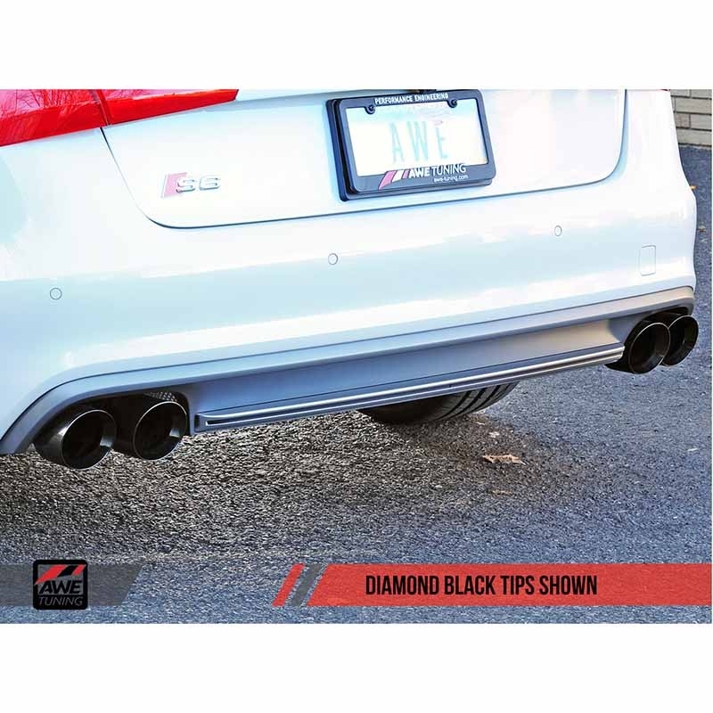 AWE Tuning | Touring Cat-Back Exhaust - S6 4.0T 2012-2018 AWE Tuning Cat-Back Exhausts