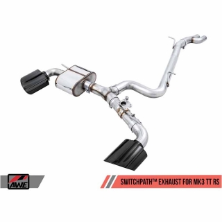 AWE Tuning | SwitchPath Cat-Back Exhaust - TT RS Quattro 2.5T 2018-2022 AWE Tuning Cat-Back Exhausts