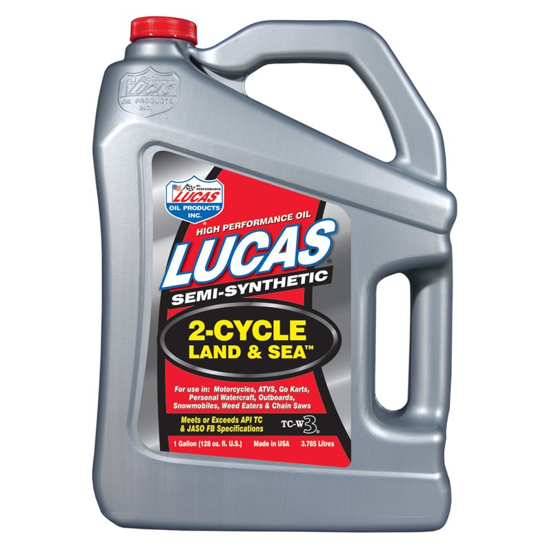 Lucas Oil | Semi-Synthetic 2-Cycle Land and Sea Oil