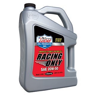 Lucas Oil | SAE 20W-50 Racing Only