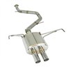 REMARK | Cat-Back Exhaust (Dual Center, Stainless Tip) - Corolla Hatchback 2019-2023