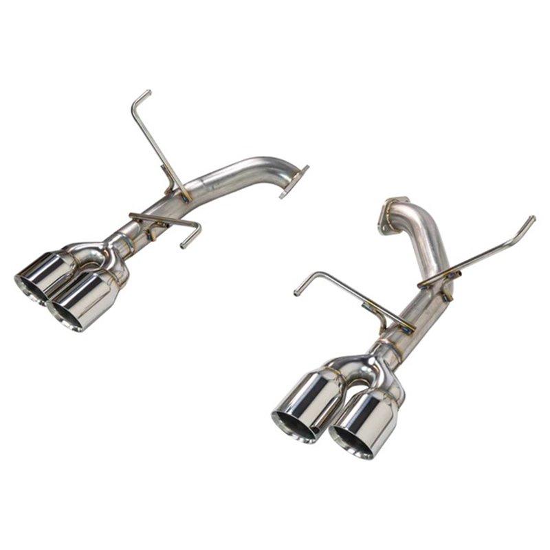 REMARK | Axle-Back Exhaust (3.5" Stainless Double Wall Tip) - WRX 2022-2023 REMARK Axle-Back Exhausts