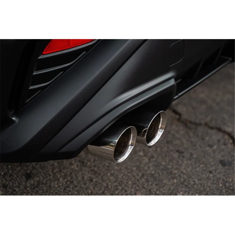 REMARK | Axle-Back Exhaust (3.5" Stainless Double Wall Tip) - WRX 2022-2023 REMARK Axle-Back Exhausts