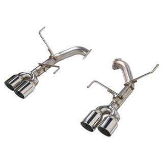 REMARK | Axle-Back Exhaust (3.5" Stainless Single Wall Tip) - WRX 2022-2023