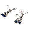 REMARK | Axle-Back Exhaust (4" Burnt Stainless Double Wall Tip) - WRX 2022-2023