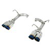 REMARK | Axle-Back Exhaust (4" Stainless Double Wall Tip) - WRX / STi 2015-2021 REMARK Axle-Back Exhausts