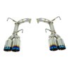 REMARK | Axle-Back Exhaust (4" Stainless Double Wall Tip) - WRX / STi 2015-2021 REMARK Axle-Back Exhausts