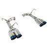 REMARK | Axle-Back Exhaust (4" Stainless Single Wall Tip) - WRX / STi 2015-2021 REMARK Axle-Back Exhausts