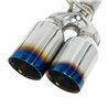 REMARK | Axle-Back Exhaust (4" Stainless Single Wall Tip) - WRX / STi 2015-2021 REMARK Axle-Back Exhausts