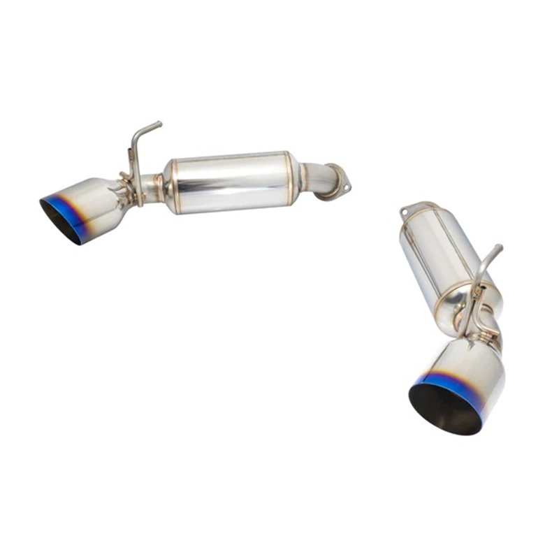 REMARK | Axle-Back Exhaust (Burnt Stainless Double Wall Tip) - 370Z 2009-2021