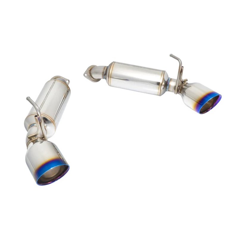 REMARK | Axle-Back Exhaust (Burnt Stainless Double Wall Tip) - 370Z 2009-2021