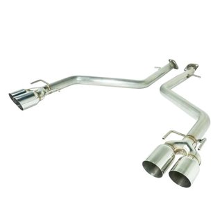 REMARK | Axle-Back Exhaust (Burnt Stainless Double Wall Tip) - IS 2017-2020 / RC 2015-2023 REMARK Axle-Back Exhausts