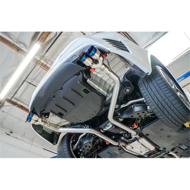 REMARK | Axle-Back Exhaust (Burnt Stainless Double Wall Tip) - IS 2017-2020 / RC 2015-2023