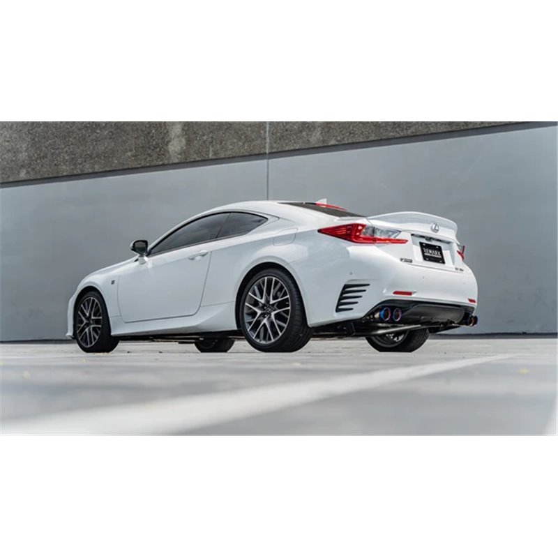 REMARK | Axle-Back Exhaust (Burnt Stainless Double Wall Tip) - IS 2017-2020 / RC 2015-2023