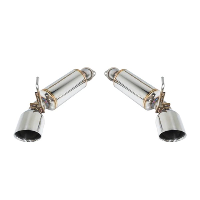 REMARK | Axle-Back Exhaust (Stainless Double Wall Tip) - 370Z 2009-2021