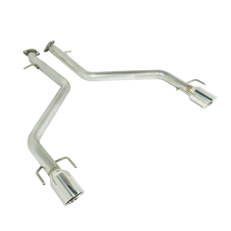 REMARK | Axle-Back Exhaust (Stainless Double Wall Tip) - IS200t / IS250 / IS300 / IS350 2014-2016 REMARK Axle-Back Exhausts