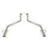REMARK | Axle-Back Exhaust (Stainless Double Wall Tip) - IS200t / IS250 / IS300 / IS350 2014-2016 REMARK Axle-Back Exhausts