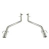 REMARK | Axle-Back Exhaust (Stainless Double Wall Tip) - IS300 / IS350 2021-2023 REMARK Axle-Back Exhausts