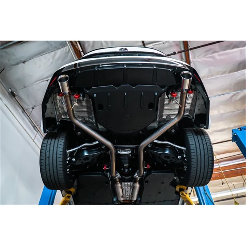 REMARK | Axle-Back Exhaust (Stainless Double Wall Tip) - IS300 / IS350 2021-2023 REMARK Axle-Back Exhausts