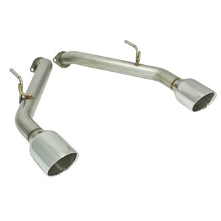 REMARK | Axle-Back Exhaust (Stainless Double Wall Tip) - Q50 2014-2023