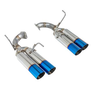 REMARK | Boso Edition Axle-Back Exhaust (Burnt Stainless Tip) - WRX / STi 2015-2021 REMARK Axle-Back Exhausts
