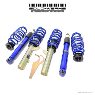 Solo Werks | Coilover S1 - Volkswagen Jetta MK6 w.Torsion Beam Rear Suspension Solo-Werks Coilovers