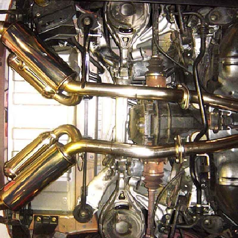 HKS | Dual Muffler NA - 350Z 2003-2007 HKS Cat-Back Exhausts