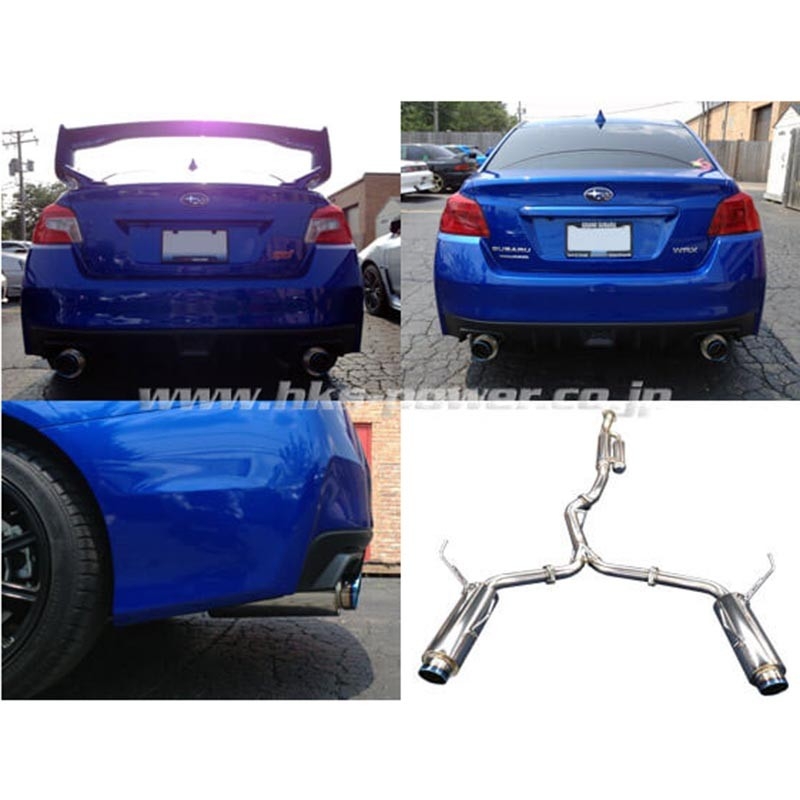 HKS | HI-POWER MUFFLER - WRX STI / WRX 2015 - 2021 HKS Cat-Back Exhausts