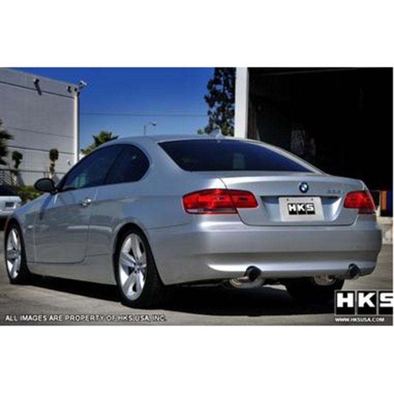HKS | LEGAL MUFFLER (E9) - 335i 2007 - 2009 HKS Cat-Back Exhausts