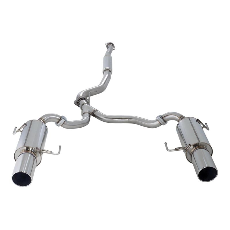HKS | SILENT Hi-Power BP5 EJ20 Turbo (Main + Center) - Legacy 2005 - 2009 HKS Cat-Back Exhausts