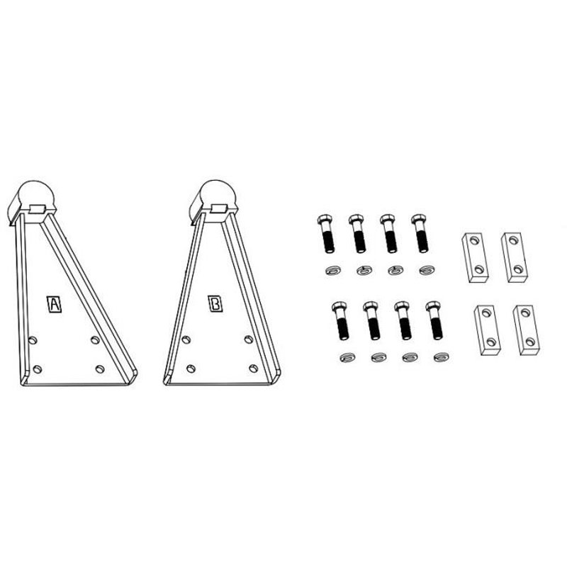 BW | 20K COMPANION 5TH WHEEL HITCH BASE FOR CHEVY PUCK SYSTEM  Part