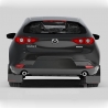 RallyArmor | Black UR Mud Flap Red Logo - Mazda3 Hatch 2019-2024 RallyArmor Mud Flaps