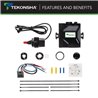 Tekonsha | PRODIGY TRAILER BRAKE CONTROLLER, 1-4 AXLES, BLACK  Electrical & Wiring