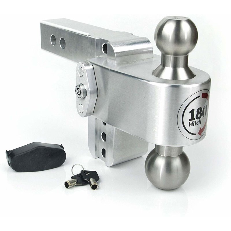 Weigh Safe | TURNOVER BALL 4" DROP HITCH W/ 2" SHANK  Hitch Balls & Mounts