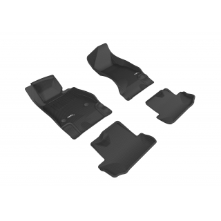 3D Mats | KAGU Tapis Toute Saison - Avant & Arrière - CAMARO 2016-2022 3D Mats Tapis Protecteur