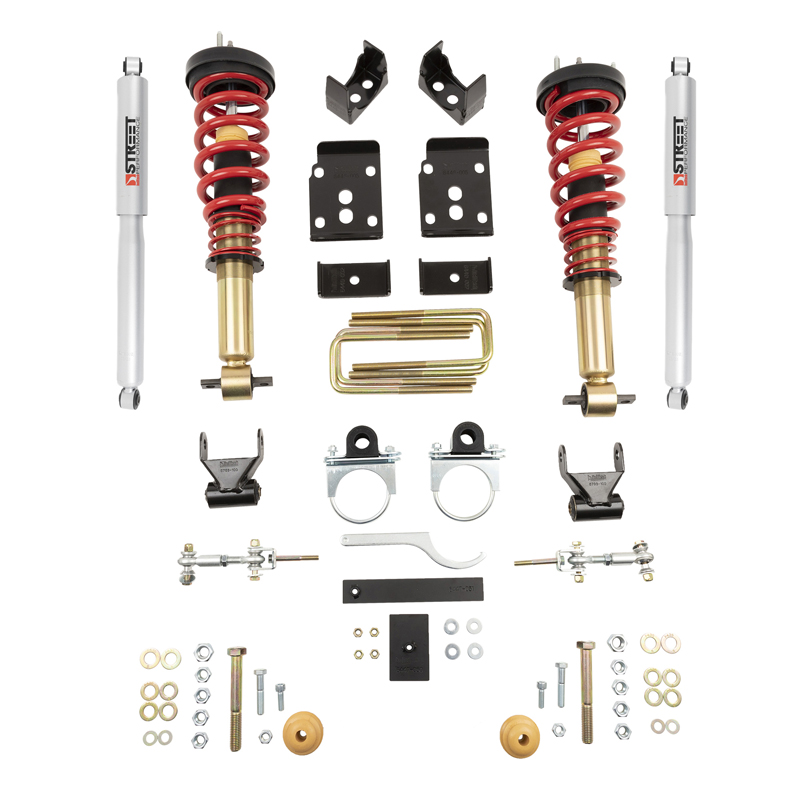 Belltech | Complete Kit Inc. Height Adjustable Front Coilovers - F-150 2015-2020