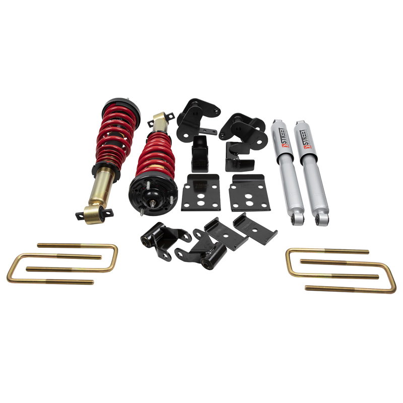 Belltech | Complete Kit Inc. Height Adjustable Front Coilovers - F-150 2015-2020 Belltech Coilovers
