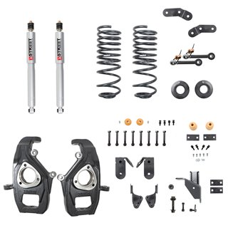 Belltech | Front And Rear Complete Kit W/ Street Performance Shocks - Ram 1500 2019-2023 Belltech Coil Springs