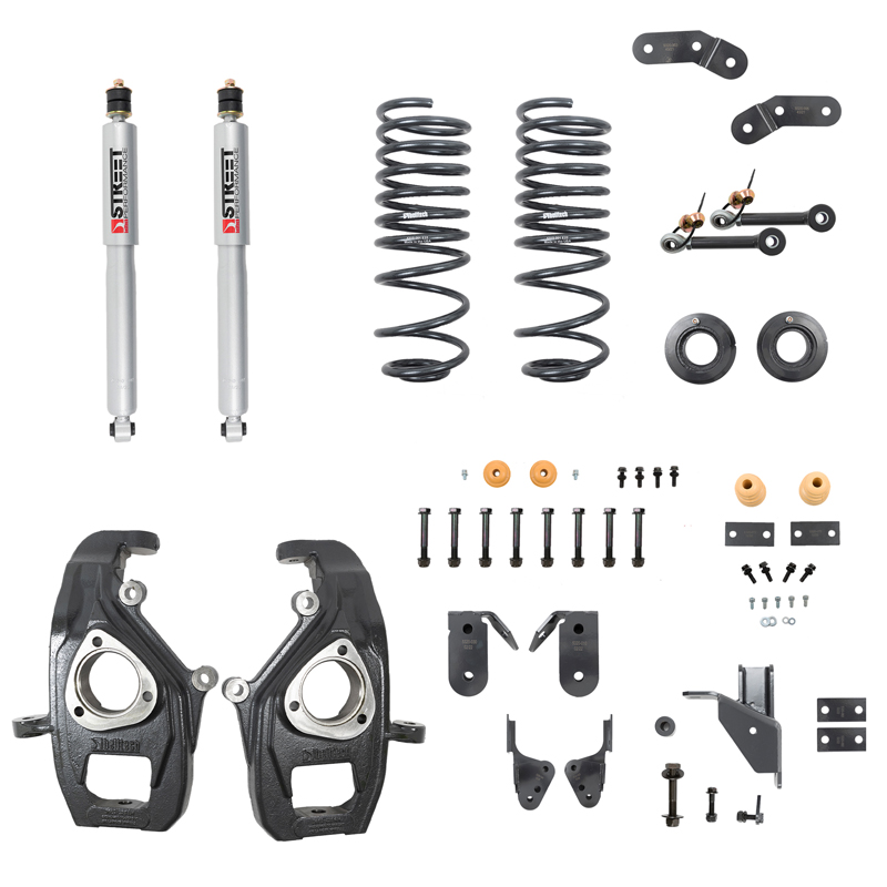 Belltech | Front And Rear Complete Kit W/ Street Performance Shocks - Ram 1500 2019-2023 Belltech Coil Springs