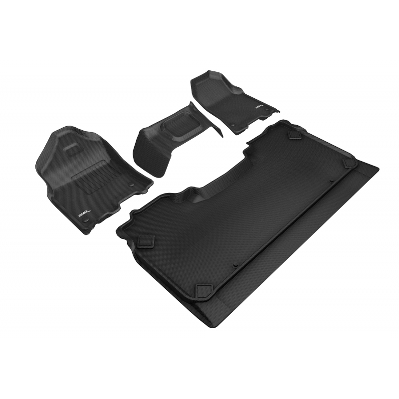 3D Mats | KAGU Tapis Toute Saison - Avant & Arrière - Ram 1500 2019-2023 3D Mats Floor Mats