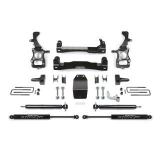 Fabtech | Basic Lift System w/Shocks - 4 in. - F-150 2021
