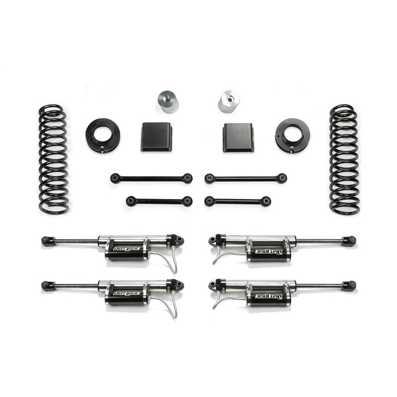 Fabtech | Sport Lift System w/Shock - 3 in. - Gladiator 3.0L / 3.6L 2021-2022
