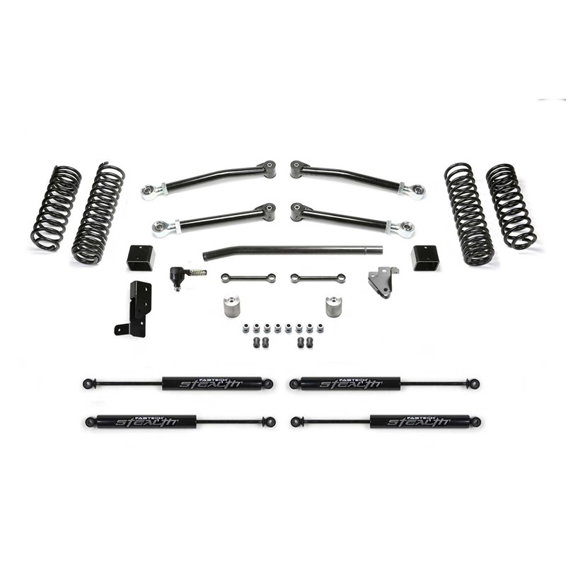 Fabtech | Trail Lift System - 3 in. - Wrangler (4xe) 2.0T 2021
