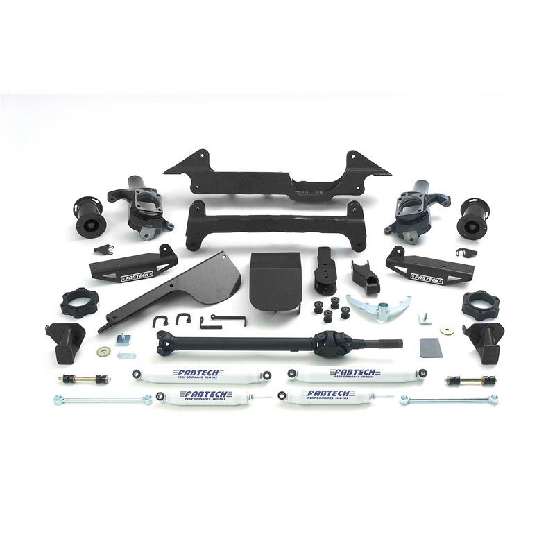 Fabtech | Performance Lift System w/Shocks - 6 in. - H2 6.0L 2003-2005 Fabtech Lift Kits