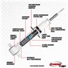 Rancho | RS5000X Suspension Strut - Silverado / Sierra 1500 / Limited 2019-2023 Rancho Shocks & Struts