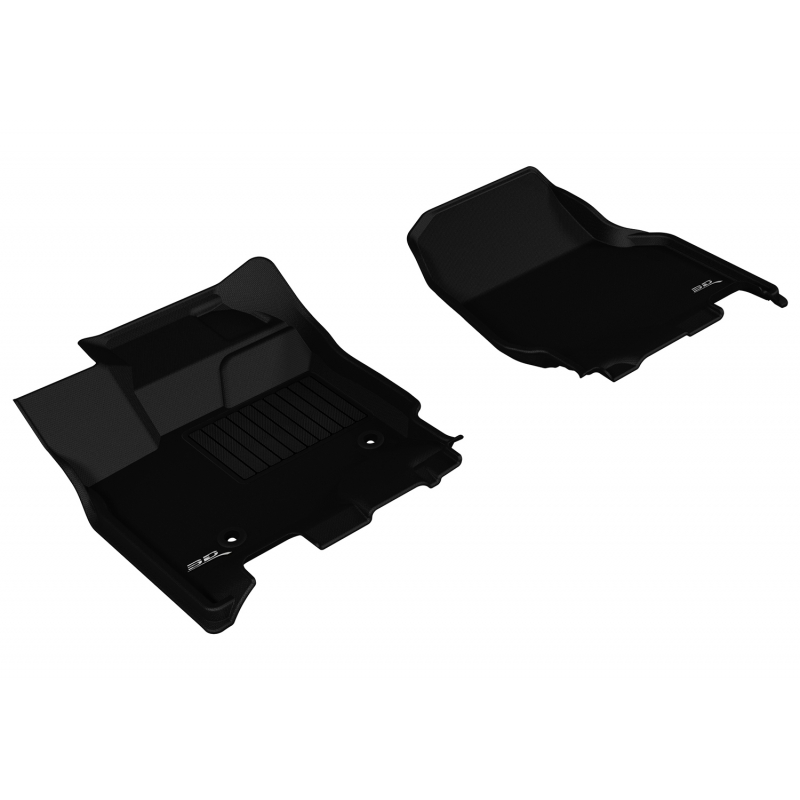 3D Mats | KAGU Tapis Toute Saison - Avant - F-150 SUPERCAB / SUPERCREW 2015-2020 3D Mats Tapis Protecteur