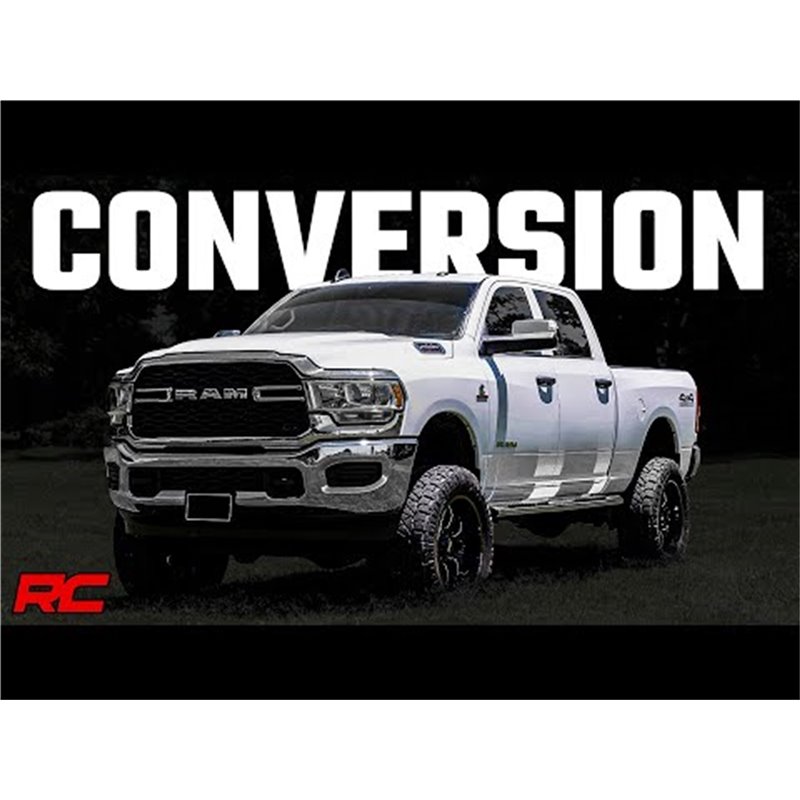 Rough Country | Coilover Coversion Lift Kit - Ram 2500 5.7L / 6.4L / 6.7L 2014-2022