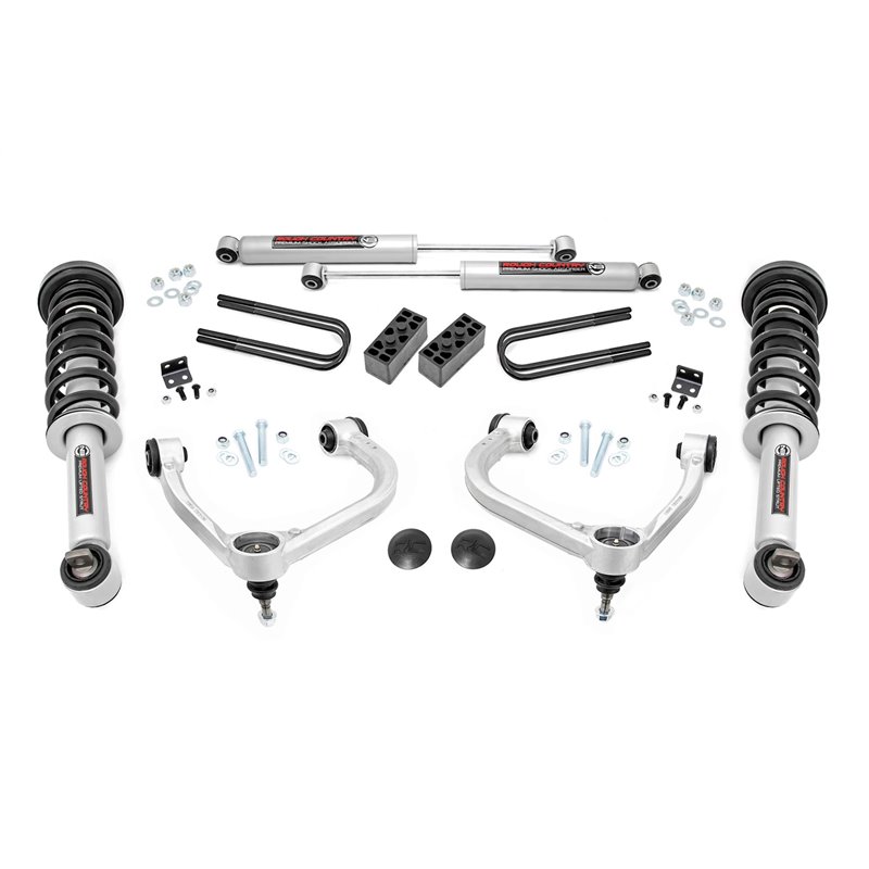 Rough Country | Lift Kit-Suspension w/Shock - F-150 2023