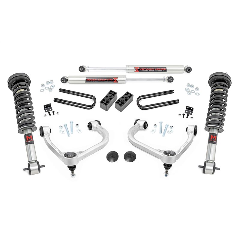 Rough Country | Lift Kit-Suspension w/Shock - F-150 2023